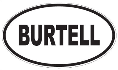 BURTELL - Oval Magnet