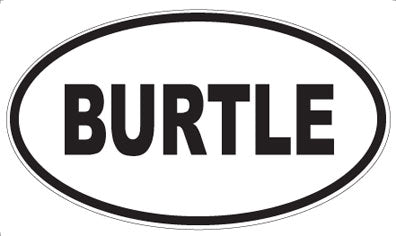 BURTLE - Oval Magnet