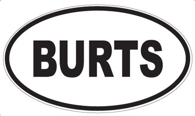 BURTS - Oval Magnet