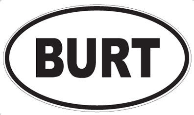 BURT - Oval Magnet