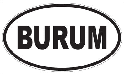 BURUM - Oval Magnet