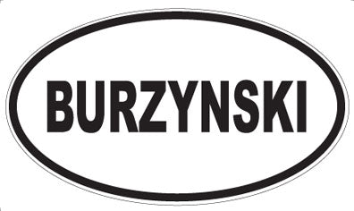 BURZYNSKI - Oval Magnet