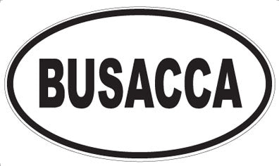 BUSACCA - Oval Magnet