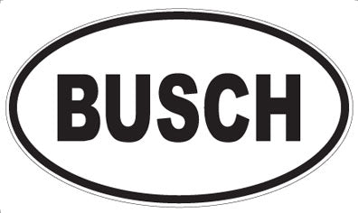 BUSCH - Oval Magnet