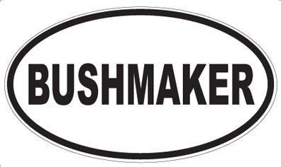 BUSHMAKER - Oval Magnet