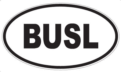 BUSL - Oval Magnet