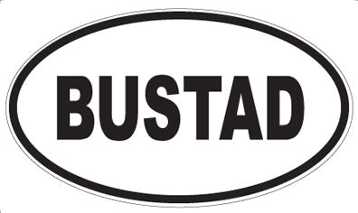 BUSTAD - Oval Magnet