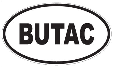 BUTAC - Oval Magnet