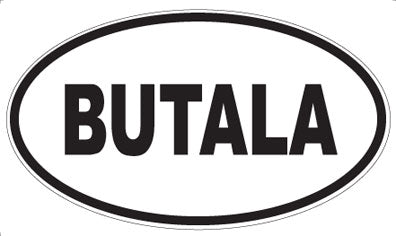 BUTALA - Oval Magnet