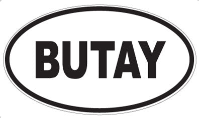 BUTAY - Oval Magnet
