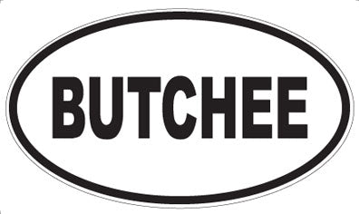 BUTCHEE - Oval Magnet