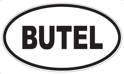 BUTEL - Oval Magnet
