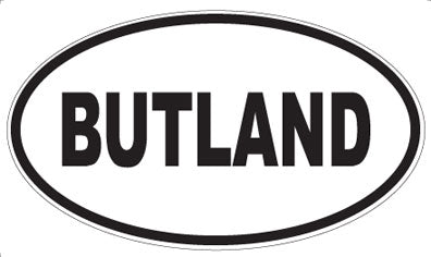 BUTLAND - Oval Magnet