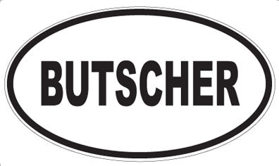 BUTSCHER - Oval Magnet