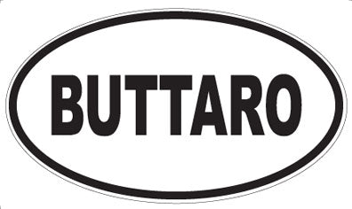 BUTTARO - Oval Magnet