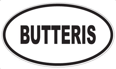 BUTTERIS - Oval Magnet