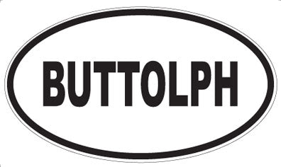 BUTTOLPH - Oval Magnet