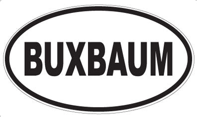 BUXBAUM - Oval Magnet
