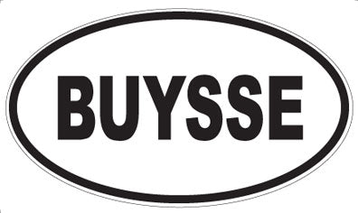 BUYSSE - Oval Magnet