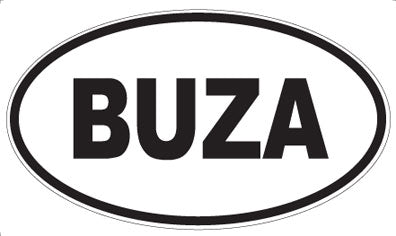 BUZA - Oval Magnet