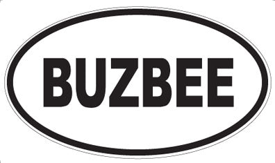 BUZBEE - Oval Magnet