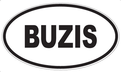 BUZIS - Oval Magnet