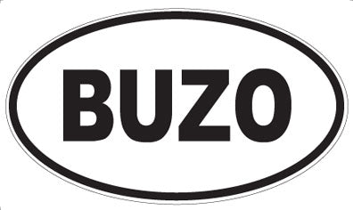 BUZO - Oval Magnet
