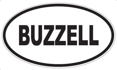 BUZZELL - Oval Magnet