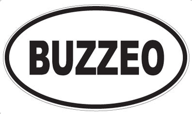 BUZZEO - Oval Magnet
