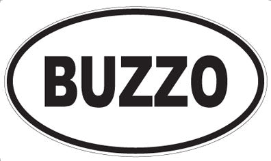 BUZZO - Oval Magnet