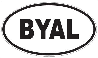 BYAL - Oval Magnet
