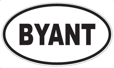 BYANT - Oval Magnet