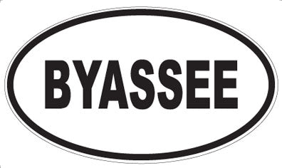 BYASSEE - Oval Magnet