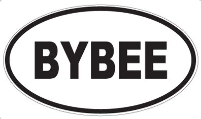 BYBEE - Oval Magnet
