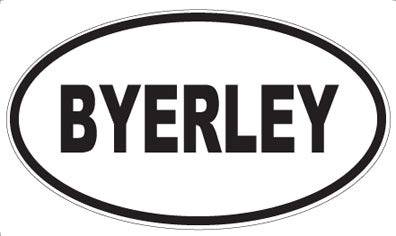 BYERLEY - Oval Magnet