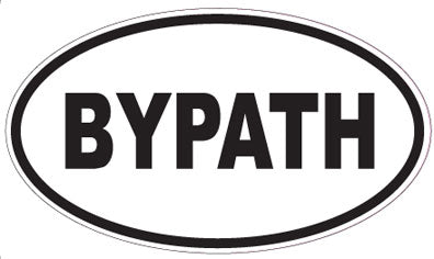 BYPATH - Oval Sticker