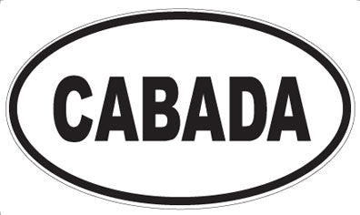 CABADA - Oval Magnet