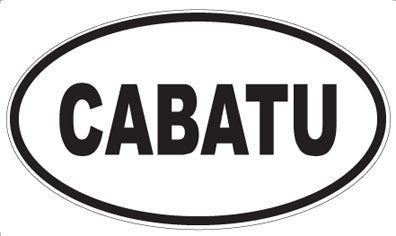 CABATU - Oval Magnet