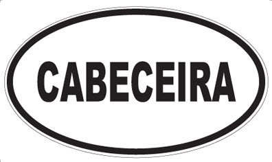 CABECEIRA - Oval Magnet