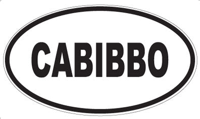 CABIBBO - Oval Magnet