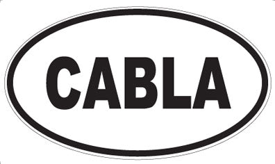 CABLA - Oval Magnet