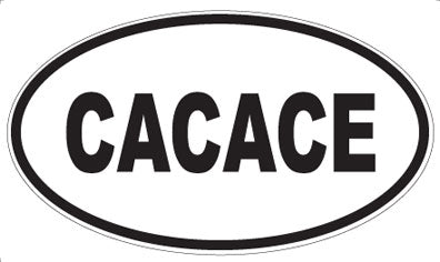 CACACE - Oval Magnet