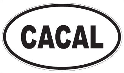 CACAL - Oval Magnet