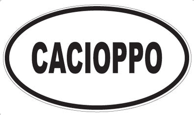 CACIOPPO - Oval Magnet