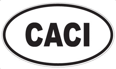 CACI - Oval Magnet