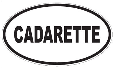 CADARETTE - Oval Magnet