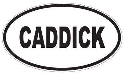 CADDICK - Oval Magnet