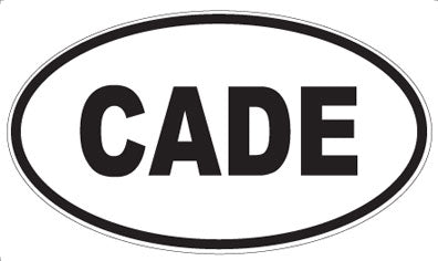 CADE - Oval Magnet
