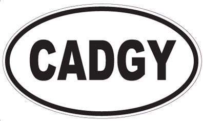 CADGY - Oval Magnet
