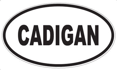 CADIGAN - Oval Magnet